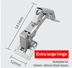 Cabinet hinges - Easy installation of bridge-shaped door hinges