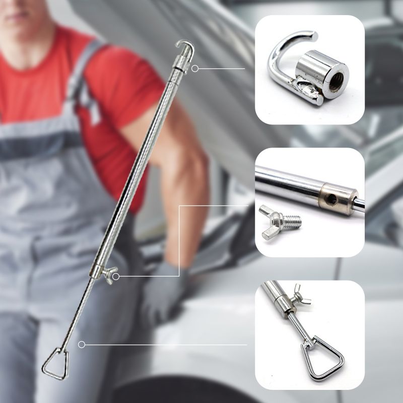 Car Hood Stretchable Lift Support Rod