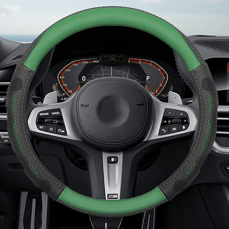 Comfortable wear-resistant breathable steering wheel cover