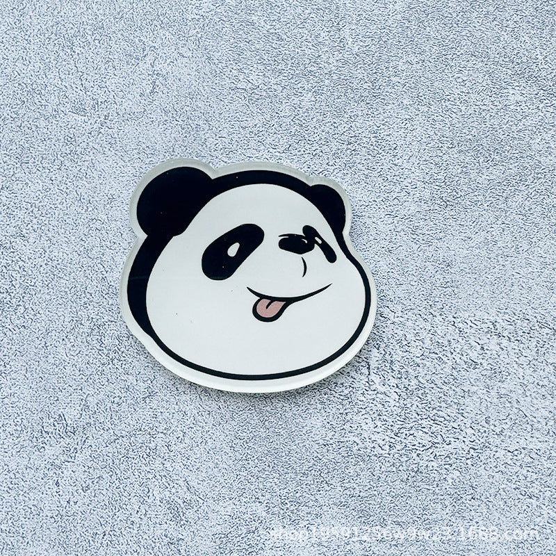 Acrylic Panda Refrigerator Magnet