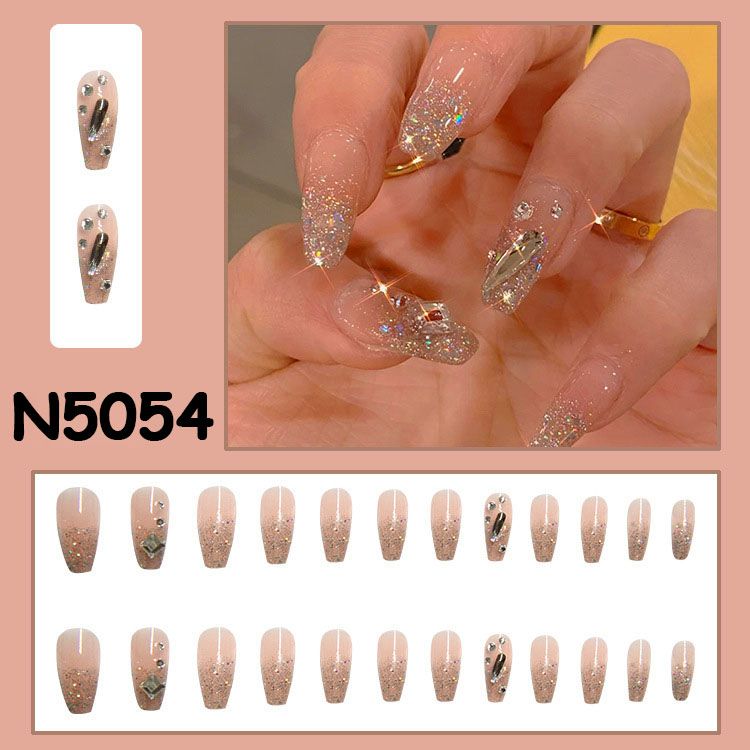 24 Sheets Press-on Delicate Long Nails