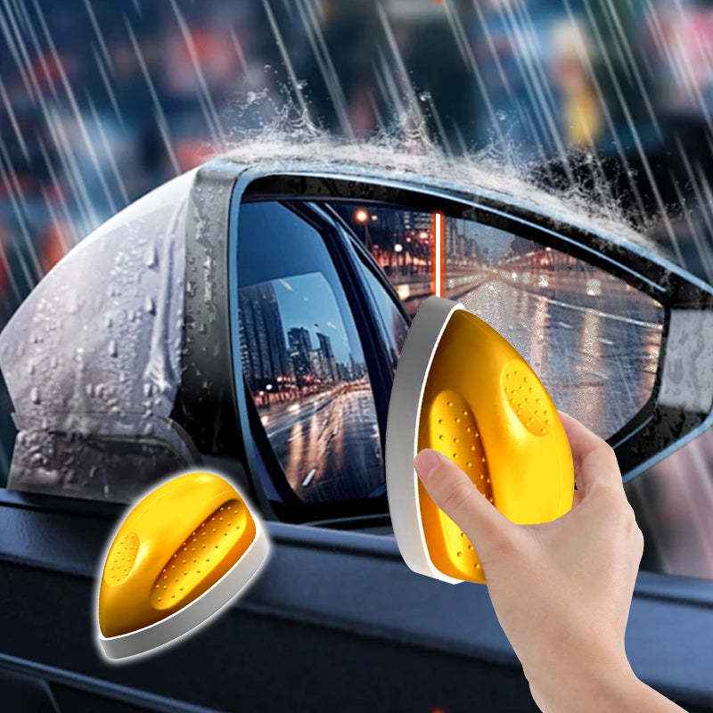 Car Glass Cleaning Mouse with Oil Film Remover