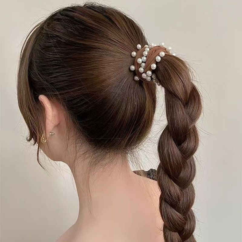 5PCS High-elastic Widened Pearl Hairband