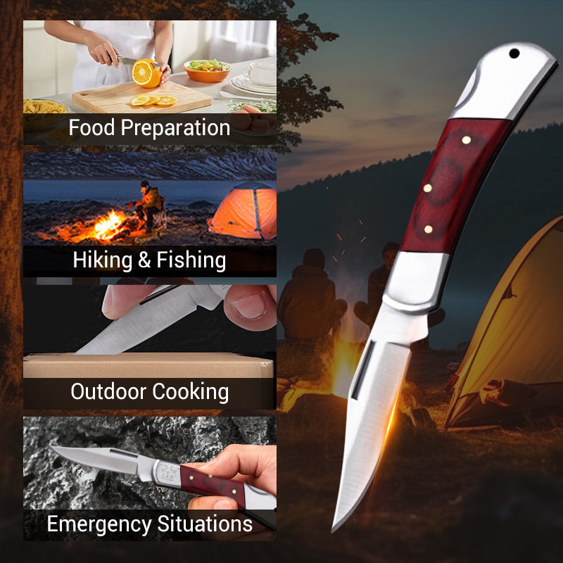 🔥🎅31% off for Christmas🎁Outdoor Stainless Steel Pocket Knife