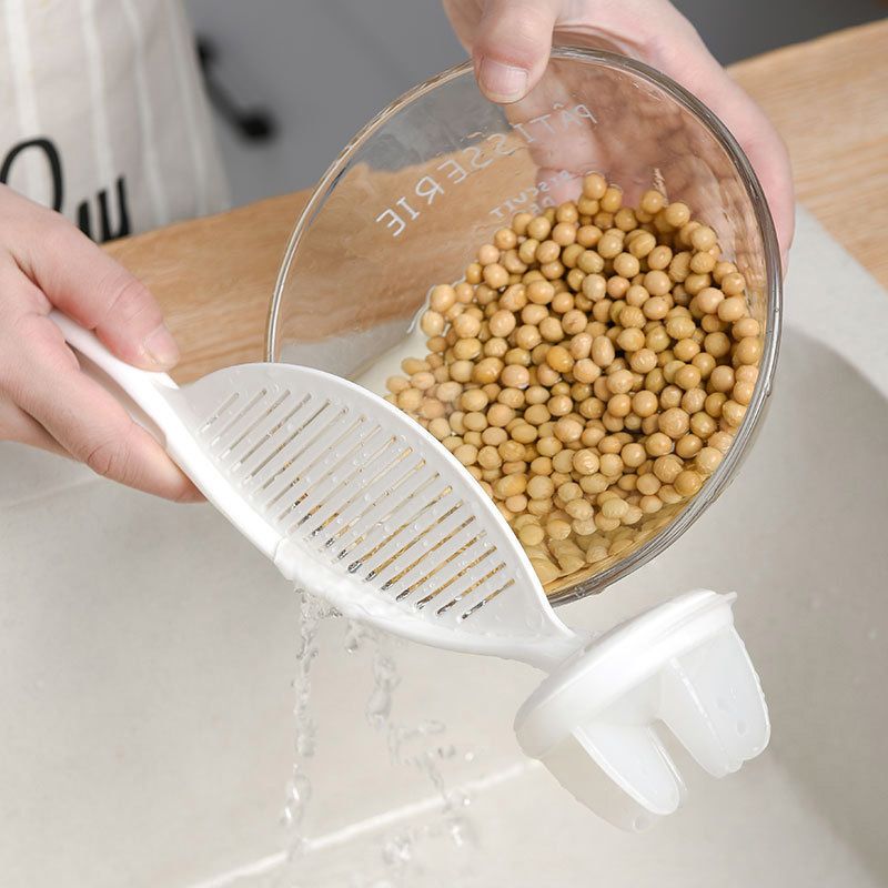 2-in-1 Rice Washer Stick and Strainer